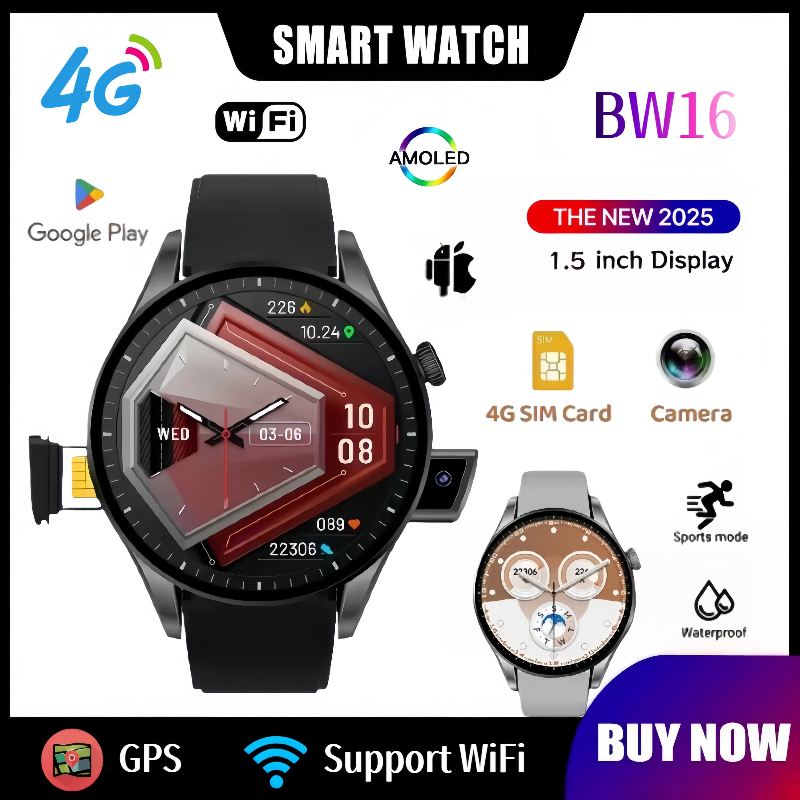 Smartwatch Id - 새로운 4G 스마트워치 BW16: 와이파이 |