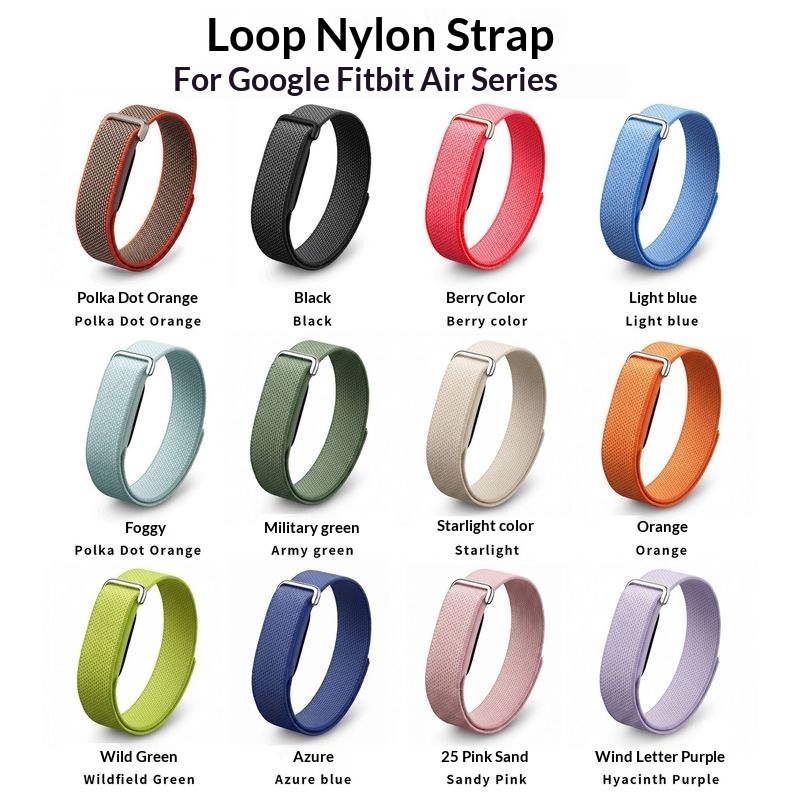 Sport Loop Strap - Google Fitbit Air 나일론 시계 스트랩