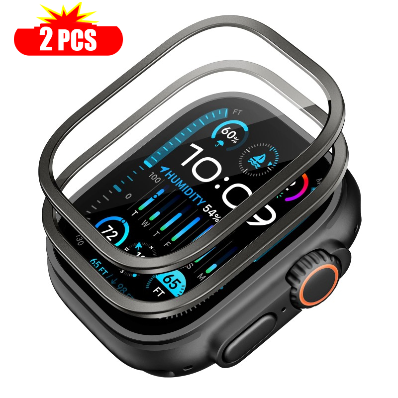 Smart Watch Accessories - Apple Watch 용 2pcs 강화 유리