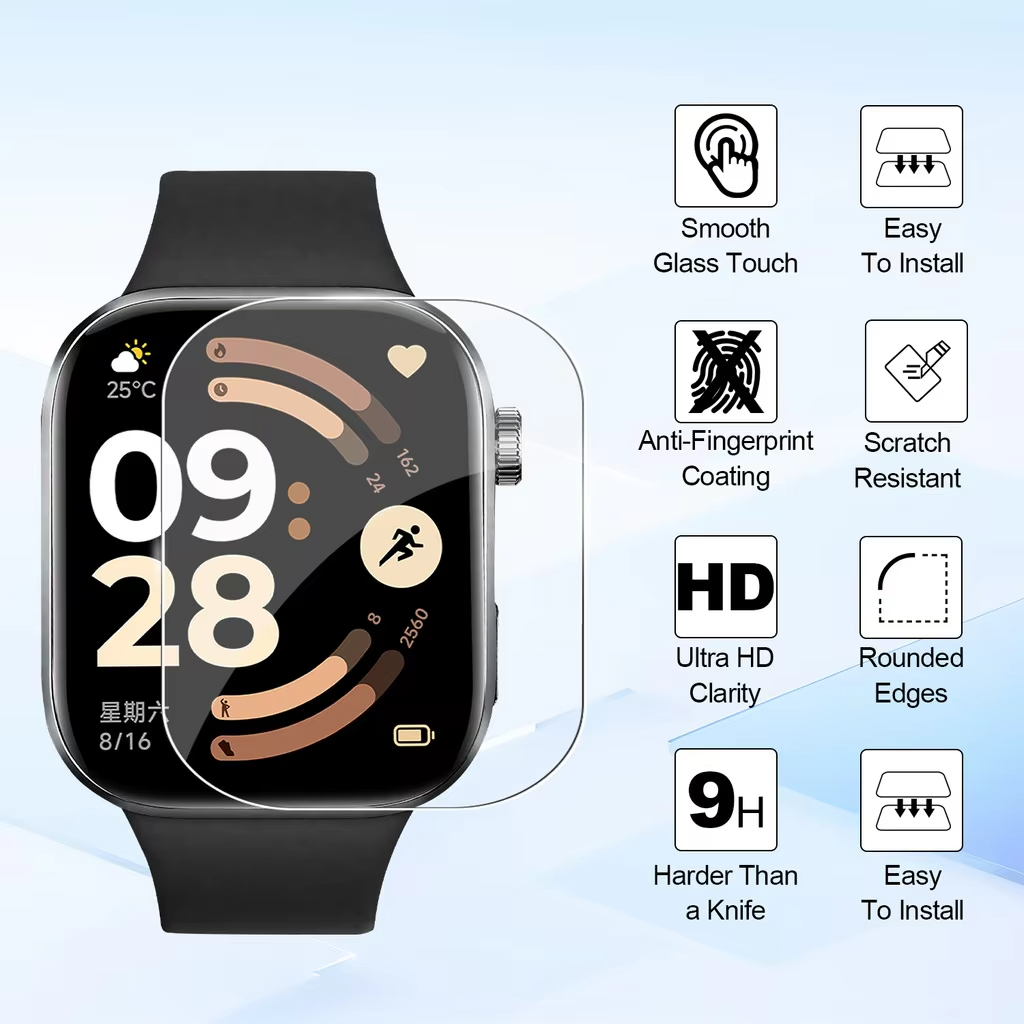 Xiaomi Redmi Watch 6 용 1-5Pcs  - Watch Face Protector 리뷰 및 가격