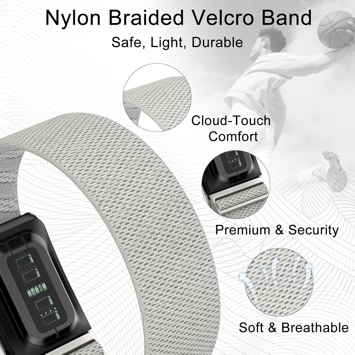 Elastic Nylon Arm Bicep Band F - Sport Loop Strap 리뷰 및 가격