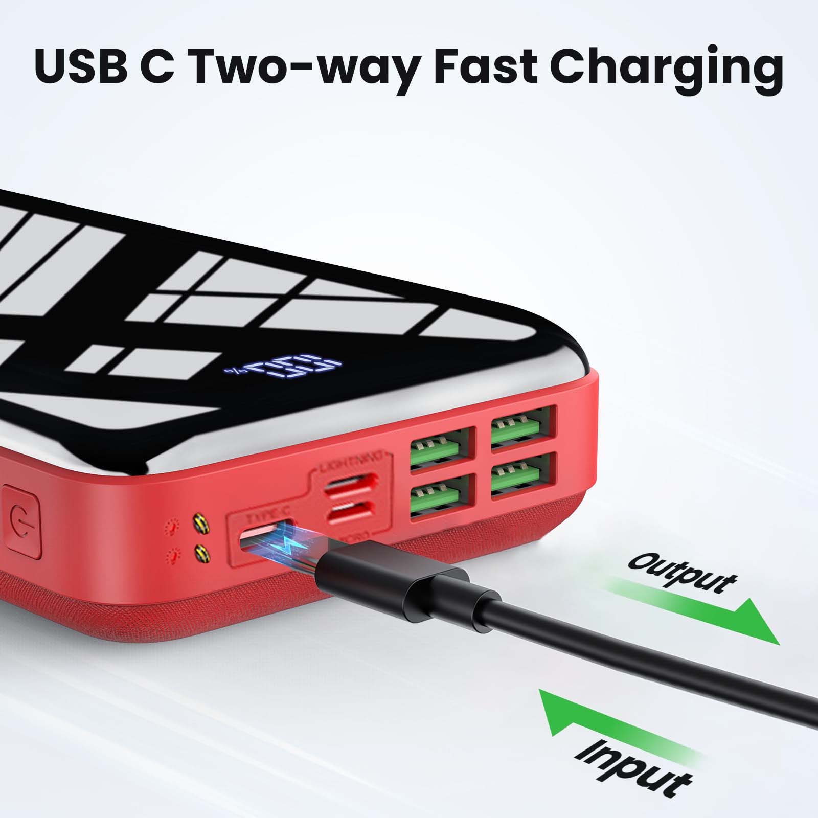 휴대용 충전기 30000mAh 보조배터리, USB-C  - Smartwatch Ac 리뷰 및 가격