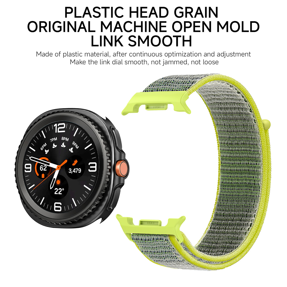삼성 갤럭시 시계 8 용 나일론 루프 스트랩 40/44 - Sport Loop Strap 리뷰 및 가격