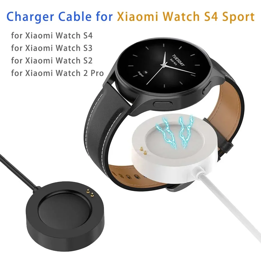 흰색 스마트워치 충전 케이블 - Xiaomi Watch - Xiaomi Smartwatch S3 Accessories 리뷰 및 가격