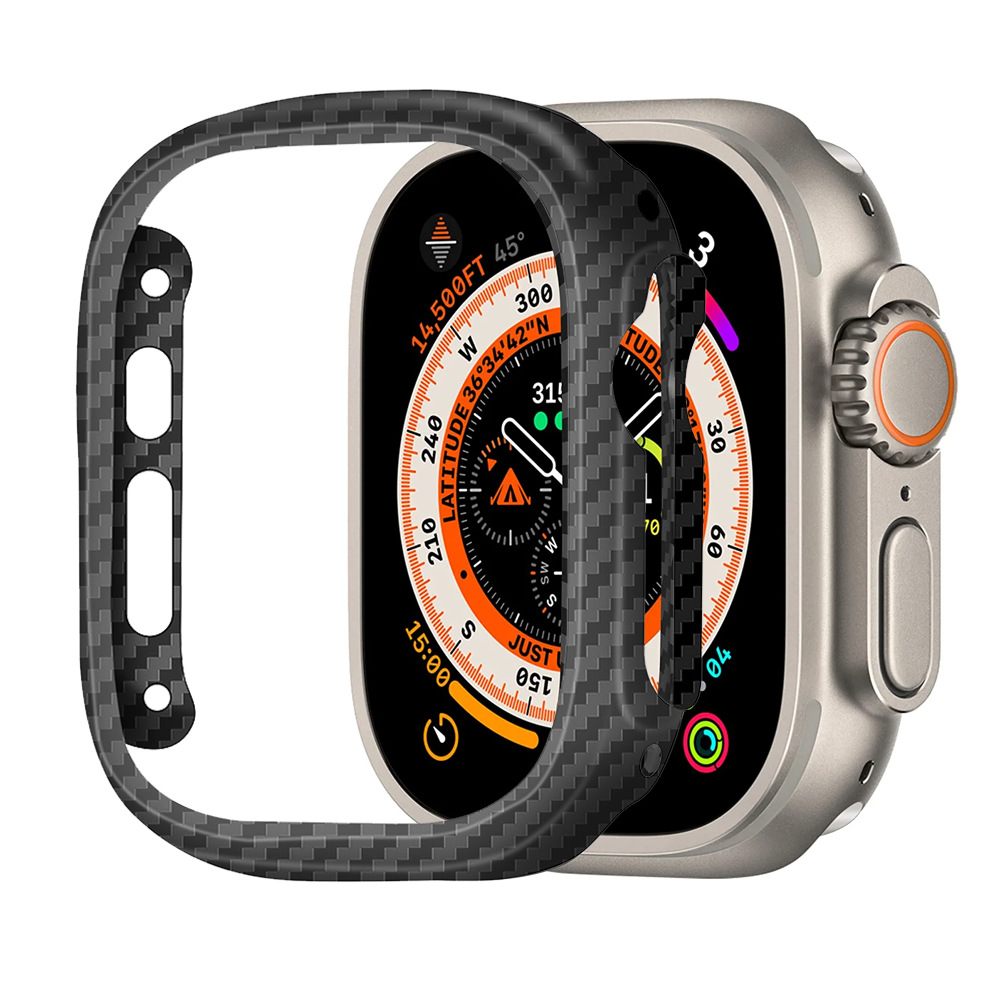Apple Watch Ultra 49mm용 케블라 탄소 - Watch Face Protector 리뷰 및 가격